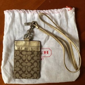 Coach ID holder